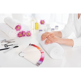 Apex® Professional 50pcs Nail Colour Display Ring, Swatch Sticks, Pop Sticks, Nail Art Palette Tip Wheel Display (Natural)