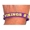 "Minnesota Vikings" "SKOL" silicone Wristband bracelet, NEW