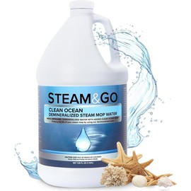 STEAM AND GO Clean Ocean Demineralized Water for Steam Mops Household Scented - Size: 1 Gallon