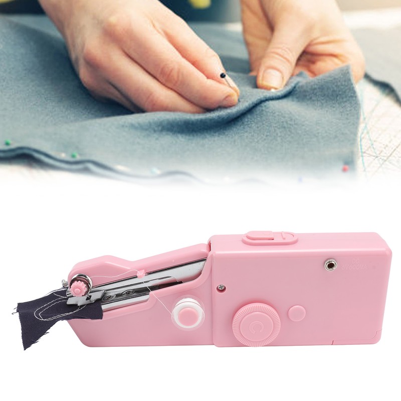 Handheld Sewing Machine Smoothing Stitching Portable Electric Sewing Tool for