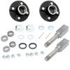 OWLAUTO Set of 2,Trailer Hub Kit,4-Bolt On 4 Inch Hub