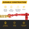 1/4" - 5/16" Ratchet Chain Binder 2600LBS with 1/4" X