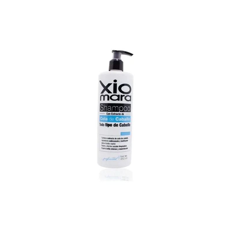 Shampoo Cola Caballo Crecimiento Acelerado Xiomara 450 Ml