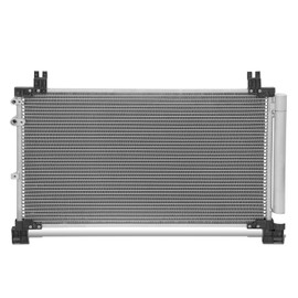 DNA MOTORING Aluminum Air Conditioning A/C Condenser Compatible with Lexus RC350 2015, LX3030133, OEM-CDS-4893