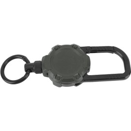 Llavero Retráctil, Magnético con Alambre de Acero Inoxidable y Hebilla Fácil Extracción Mosquetón para Hombres Mujeres Viajeros Oficina al Aire