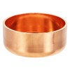PATIKIL 3" Copper Pipe End Cap, 1Pcs Copper Fitting Cap