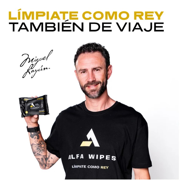 Toallitas Húmedas Alfa Wipes Desechable 12pack Con 12pzs C/u