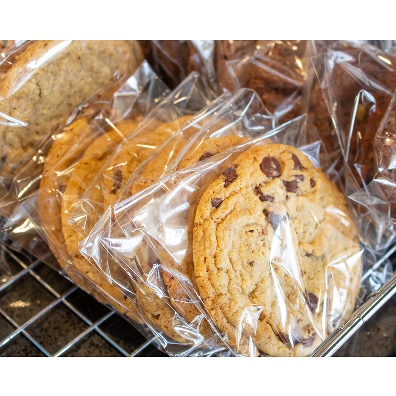 Self Sealing Cellophane Bags,5x7 Inch Cookie Bag,Clear Resealable Cellophane Bags
