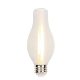 Westinghouse 5276000 6.5 Watt (60 Watt Equivalent) Glowescent H19 Dimmable Clear Spun-Satin LED Light Bulb, Medium Base