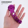 BESPORTBLE Universal Aluminum Alloy Car Window Crank Handle Replacement, Purple