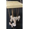 Angel Wing Wind Chimes Hall Pottery Ceramic
