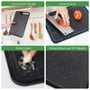 AiQInu Plastic Chopping Board, 37 x 25 cm, Rectangular Cutting