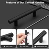 Probrico 30 Pack Cabinet Pulls Matte Black Kitchen Cabinet Handles