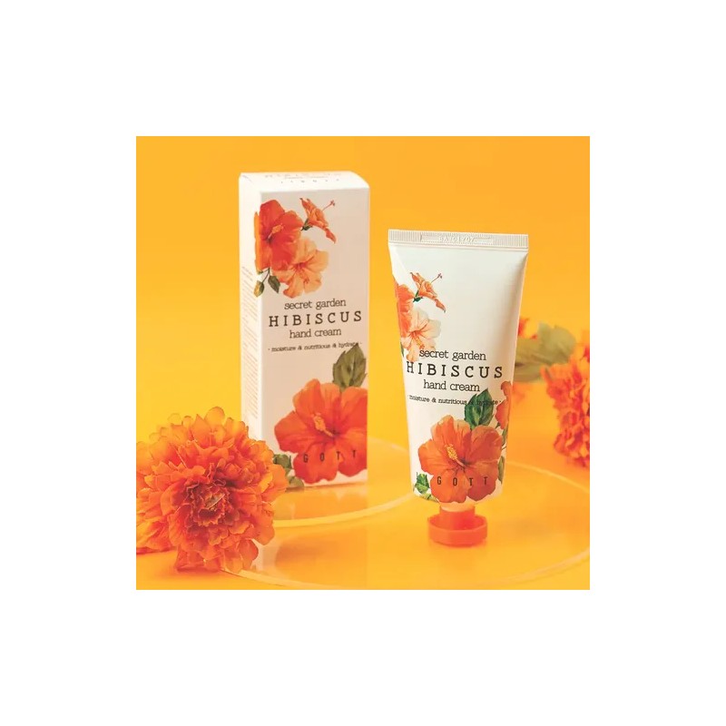 Crema Del Jardín Secreto Para Manos Con Extracto De Hibisco