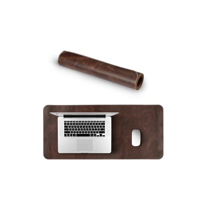 Londo Leather Tappetino per mouse in pelle - Extra Grandi