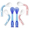 PandaEar Baby Bendable Utensils Spoons| Training Learning Feeding for Kids