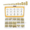 ANBOO Pack of 300 Threaded Inserts, M2 M2.5 M3 M4