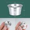 HAILASRE Refillable Stainless Steel Combo Reusable Cafissimo Coffee Capsule for