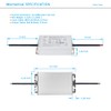 12V AC to 12V DC Converter Rectifier Module IP67 Waterproof