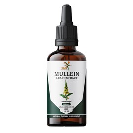 SMSHEALTHPRODUCTS.com Mullein Leaf Tincture Drops | 2 fl oz | Alcohol Free Liquid Extract | Vegetarian, Non-GMO & Gluten Free Herbal Supplement