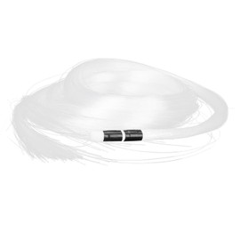 Pack of 200 Fibreglass Light End Glow Cable PMMA Glowing Plastic Fibre Optic Cable for Star Ceiling Light Party Light Night Light Lamp Calming Lamp Fibre Curtain Decoration