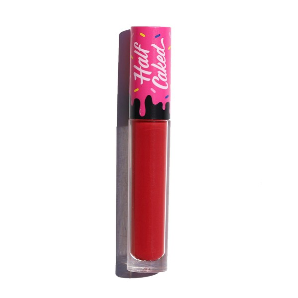 Half Caked Lip Fondant Liquid Lipstick | vegan & cruelty-free, long-lasting, transfer-proof, non-drying | 4ml ('82 Bordeaux)