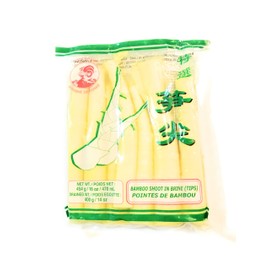 Cock Brand Bamboo Shoot In Brine(Tips) 16 Oz-2 Pack 笋尖