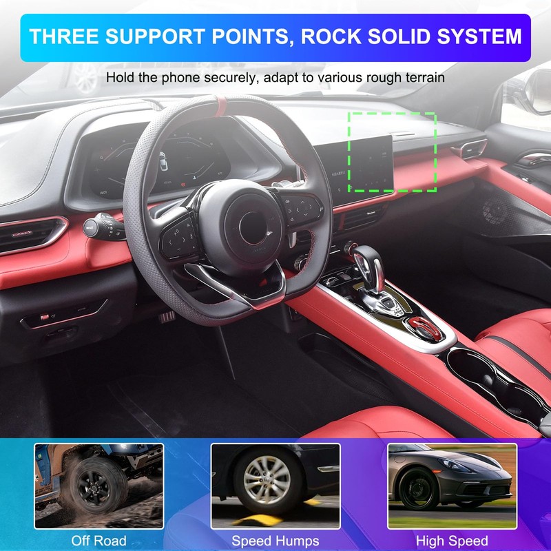 Moittellc Car Phone Holder Compatible with Lotus Emira l4 V6