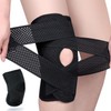 Knee Brace with Side Stabilizers, 1 PC Knee Compression Sleeve