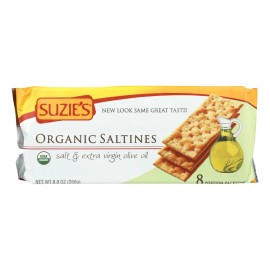 Suzies Suzie's Organic Salted Oat & Ovo Crackers 8.8 oz Pack of 3