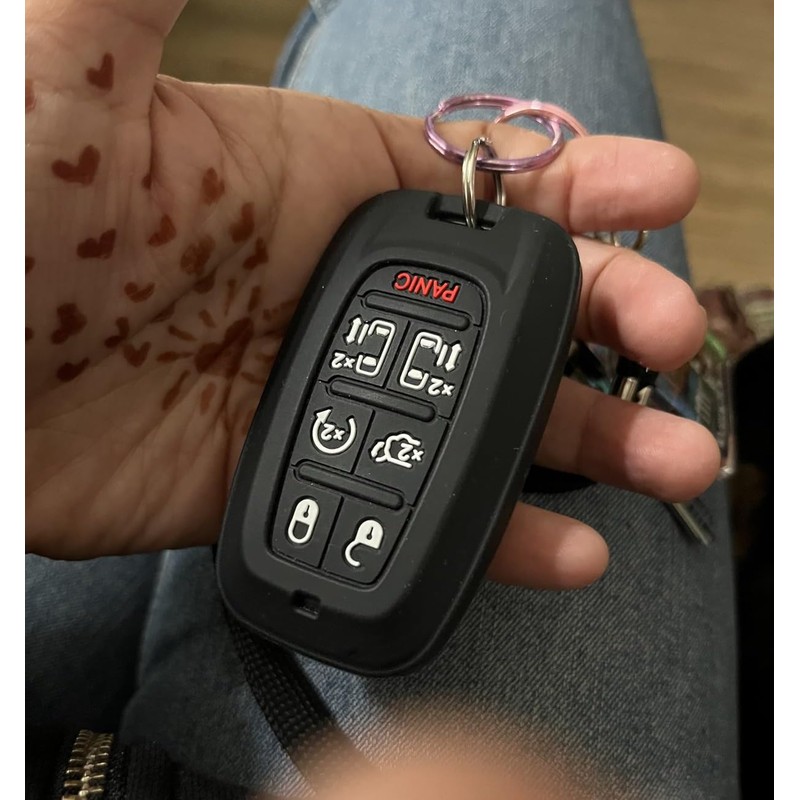 Silicone Rubber Remote Smart Key Fob Case Cover Protector Holder