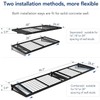 FLEXIMOUNTS 2 Pack 2x4ft Garage Storage 24x48 inch Bike Wall