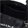 Milkfed Ruffle Mini Bag Tote Bag, Black