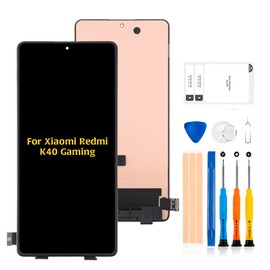 (OLED) for Xiaomi Redmi K40 Gaming LCD Screen Replacement Touch Screen Digitize M2012K10C M2104K10AC LCD Display Full Assembly Repair Kits,with Tools