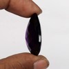 REAL-GEMS 54.95 Ct Violet Amethyst Pear Shaped Loose Gemstone