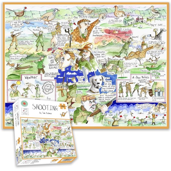 1000 Piece Puzzle For Adults - Shooting Hunting By Tim