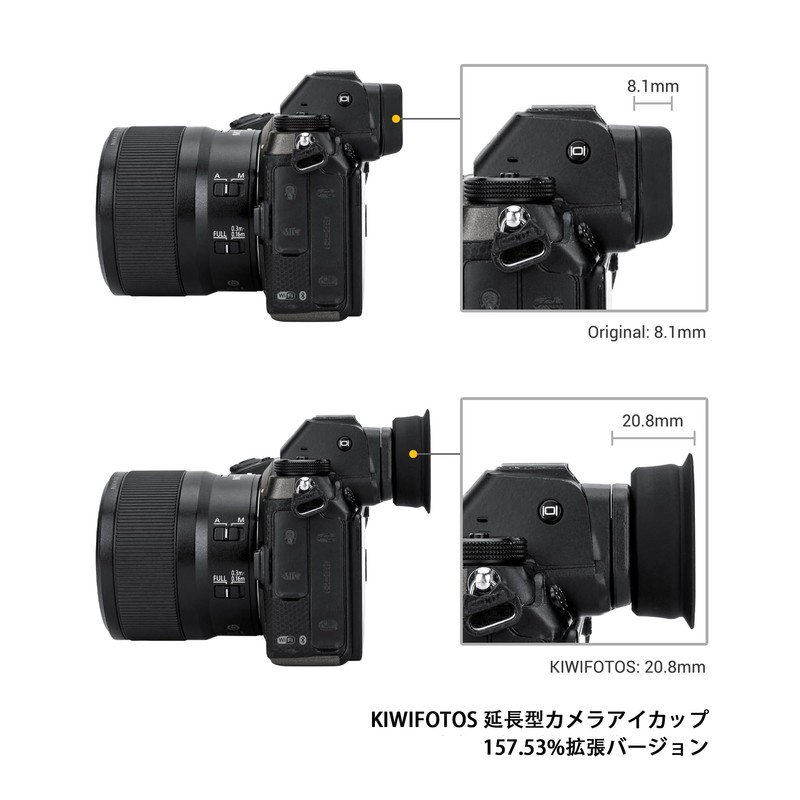 Extended Circular Eyecup DK-29 Eyepiece Eyecup Eyepiece for Nikon Z5II