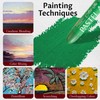 6 Pack Jumbo Oil Pastels Set (14 x 84 mm),