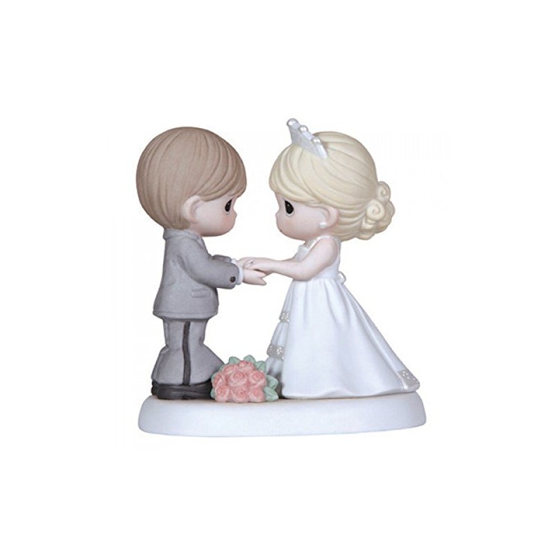 Precious Moments, From This Day Forward Bisque Porcelain Figurine, 123017