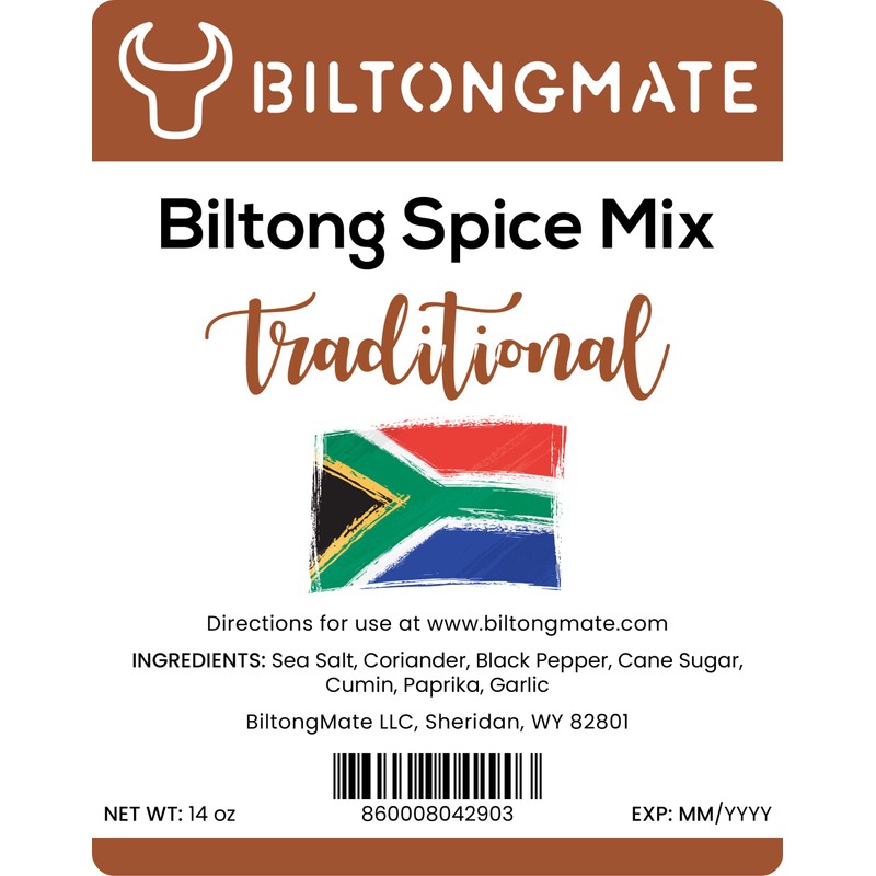 BiltongMate Biltong Spice Mix (Traditional) 14oz