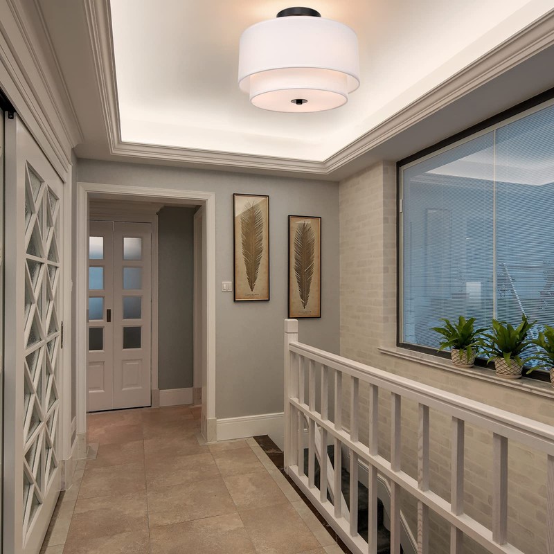 Modern Flush Mount Ceiling Light Fixture - Easric Light Fixtures