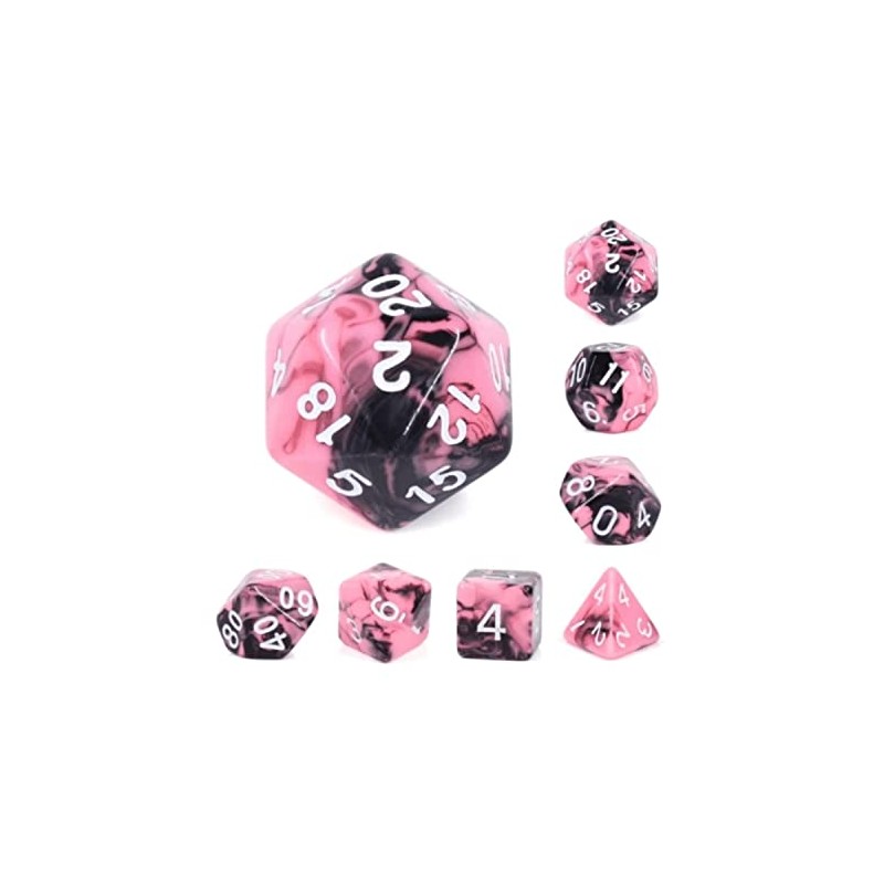 Foam Brain Games Poly Set - Watermelon Cream w/White (7)