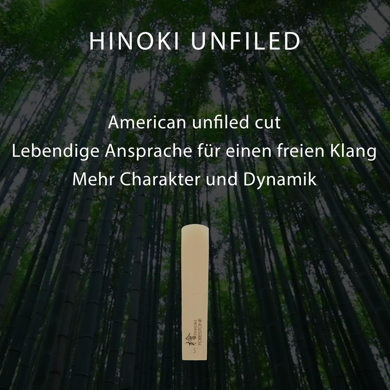 Forestone Hinoki Tenor Saxophone Reed Jazz - Japan - Bamboo