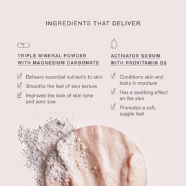 Erno Laszlo Vitality Skincare Mask, Pink Face Mask Peel, Plump and Clarify, Mineral Powder Blend with Serum Lotion, 4 Pack of Masks (1.25 Fl Oz Each)