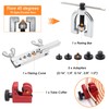 Eoppen 25 ft 3/16 + 1/4 Copper Coated Brake Line
