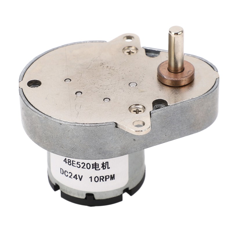 DC24V Gear Motor Aluminum Alloy Self Locking Speed Reduction Electric