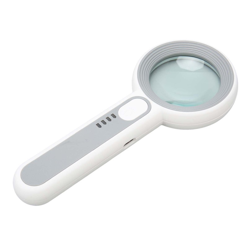 Magnifying Glass with Light 12 LED 5X Handheld 3 Brightness