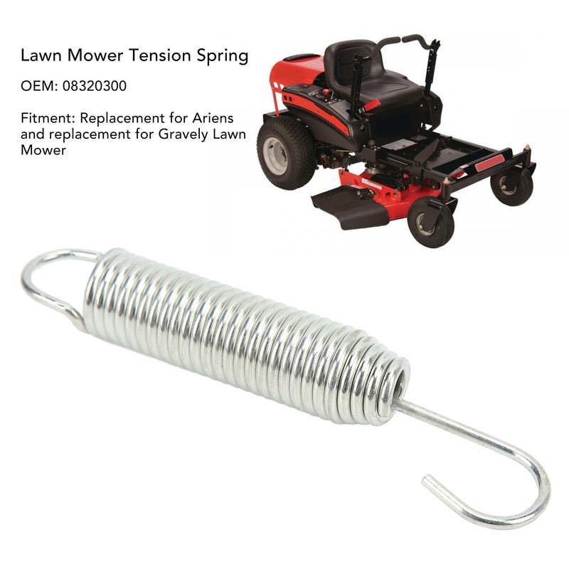 Metal Tension Spring 08320300 0.135x0.98x6.0in Repairing Replacement for Ariens Lawn