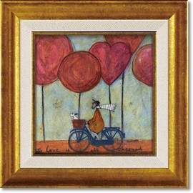 Upower Sam Toft "Love Everything" Framed Framed Art Frame Free