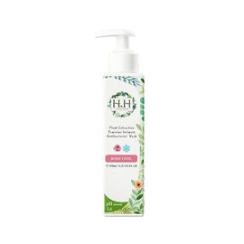 HH Herb & Health Feminine Wash, pH Balanced, Eliminates Odor, Natural Essential Oil Scents - Rose (Cooling Sensation)